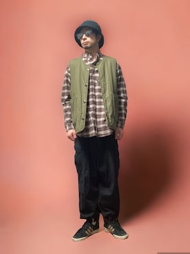 モミヒゲさんの（ARMY TWILL | アーミーツイル）を使ったコーディネート