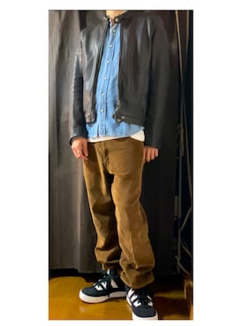 msyさんの（BLUE WORK | ブルーワーク）を使ったコーディネート