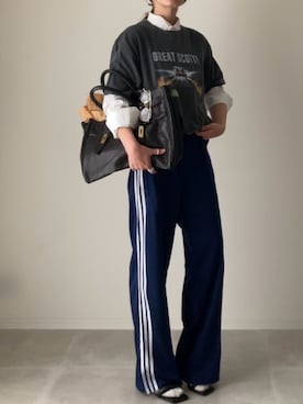 B.さんの（adidas | アディダス）を使ったコーディネート