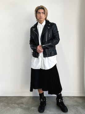 「NIKE(ナイキ)のアイテム(スニーカー)」を使った、Micchiさん(メンズ・172cm・30代)の春コーディネート