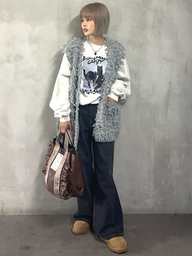 FREAK'S STORE HEAD OFFICE WOMENさんの（FREAK'S STORE | フリークスストア）を使ったコーディネート