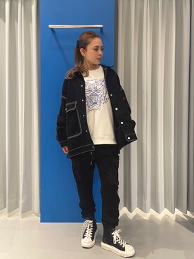 nanae sakataさん(レディース・153cm)の冬コーディネート