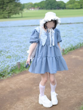 萌さん(レディース・149cm)の春コーディネート