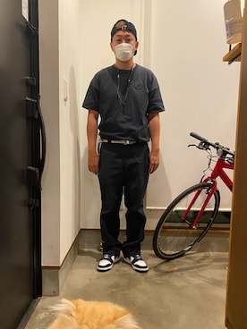 「NIKE(ナイキ)のアイテム(キャップ)」を使った、4U♾1984さん(メンズ・170cm・30代)の秋コーディネート