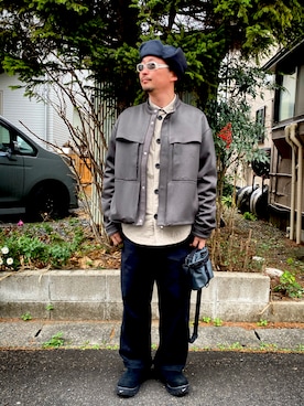 「NIKE(ナイキ)のアイテム(帽子)」を使った、4U♾1984さん(メンズ・170cm・40代)の冬コーディネート