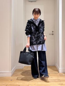 「URBAN RESEARCH DOORS(アーバンリサーチドアーズ)のアイテム(パーカー)」を使った、yokoo さん(レディース・156cm)の春コーディネート