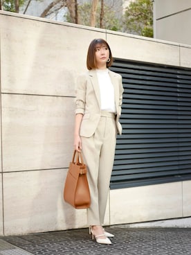 shiokoさんの「【UTAKE】TORREYA TOTE BAG（My shawty | ﾏｲｼｬｳﾃｨｰ）」を使ったコーディネート