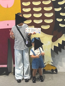 「NIKE(ナイキ)のアイテム(スニーカー)」を使った、oshamaさん(キッズ・130cm)の夏コーディネート