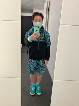 「NIKE(ナイキ)のアイテム(シューズ)」を使った、名和 賢悟さん(メンズ・159cm・50代)の秋コーディネート