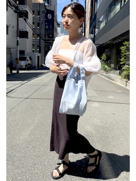 granさん(レディース・155cm)の夏コーディネート