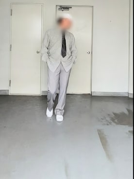 「VANS(バンズ)のアイテム(スニーカー)」を使った、kazuhiroさん(メンズ・176cm)の春コーディネート
