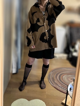 ゆさんの「Uusia Unikko / jersey top（marimekko | マリメッコ）」を使ったコーディネート