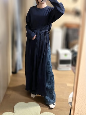 ゆさんの「【Maridenim】Sh  Loose Uni / jeans pants（marimekko | マリメッコ）」を使ったコーディネート