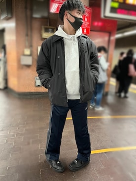 「NIKE(ナイキ)のアイテム」を使った、hirotooooooooooさん(メンズ・175cm・20代)の冬コーディネート