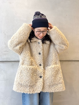 西野きよさん(レディース・152cm)の冬コーディネート