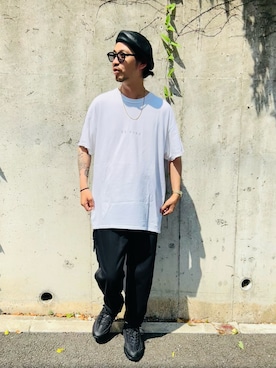 「NIKE(ナイキ)のアイテム(スニーカー)」を使った、Rainyさん(メンズ・174cm・40代)の夏コーディネート