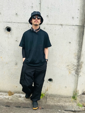 「NIKE(ナイキ)のアイテム(スニーカー)」を使った、Rainyさん(メンズ・174cm・40代)の夏コーディネート