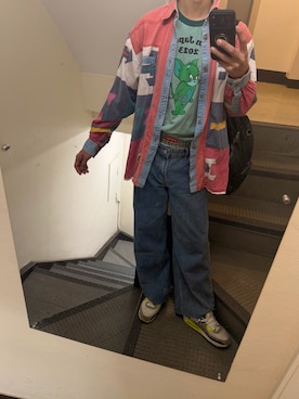 「NIKE(ナイキ)のアイテム(スニーカー)」を使った、JUNさん(メンズ・167cm・30代)の春コーディネート