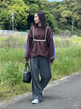 あみぃさん(レディース・161cm)の春コーディネート