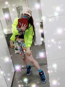 「NIKE(ナイキ)のアイテム(ブルゾン)」を使った、itsuka&Tさん(レディース・151cm)の春コーディネート