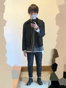 t（h）reeさんの（FACTOTUM | ファクトタム）を使ったコーディネート