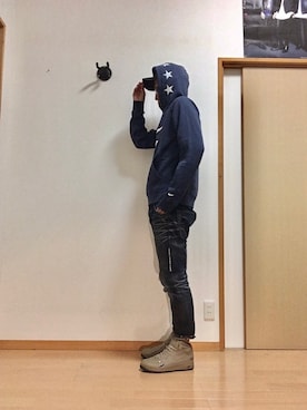 max190さんの（AIR FORCE 1 MID "Tuskegee "）を使ったコーディネート