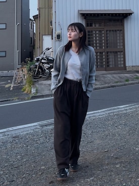 「NIKE(ナイキ)のアイテム(スニーカー)」を使った、maiさん(レディース・153cm)の春コーディネート
