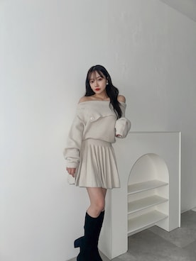 村瀬紗英さんのコーディネート