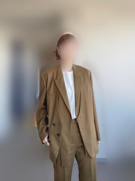 「iRENE(アイレネ)のアイテム」を使った、中野なかさん(レディース・170cm)の秋コーディネート
