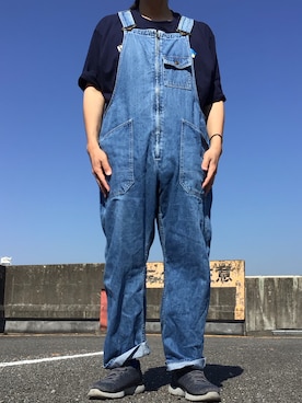「SPINNS(スピンズ)のアイテム(Tシャツ/カットソー)」を使った、ks111さん(メンズ・169cm)の春コーディネート