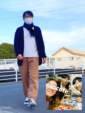 Rinさん(レディース・152cm)の冬コーディネート