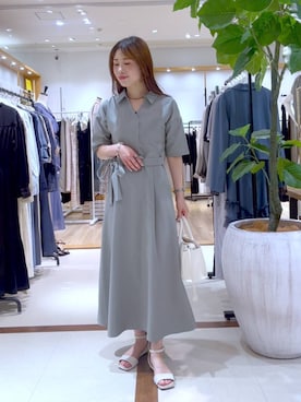小西皐さん(レディース・161cm)の夏コーディネート