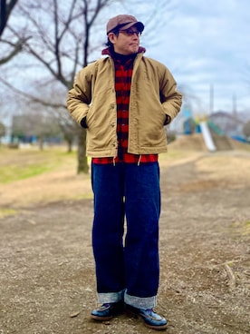 sunriseseaさんの（Nigel Cabourn | ナイジェルケーボン）を使ったコーディネート