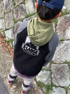monstermamaさんの（XLARGE KIDS | エクストララージキッズ）を使ったコーディネート