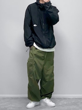 「NIKE(ナイキ)のアイテム(スニーカー)」を使った、gakuさん(メンズ・173cm)の春コーディネート