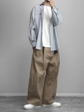 「NIKE(ナイキ)のアイテム(スニーカー)」を使った、gakuさん(メンズ・173cm)の春コーディネート