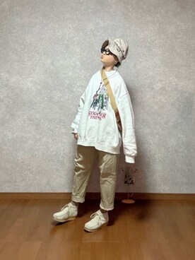 なお なお。さんの（JINS | ジンズ）を使ったコーディネート