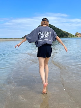 yanさんの「＜GALLERY DEPT＞ VINTAGE SOUVENIR TEE/Tシャツ（GALLERY DEPT | ギャラリーデプト）」を使ったコーディネート