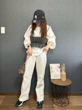 yu.さんの「WEGO/NEWERA Casual Classic」を使ったコーディネート