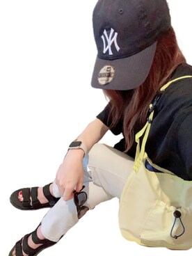 yu.さんの「WEGO/NEWERA Casual Classic」を使ったコーディネート