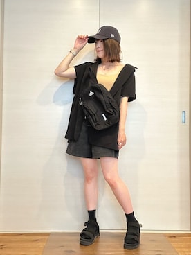 yu.さんの「WEGO/NEWERA Casual Classic」を使ったコーディネート