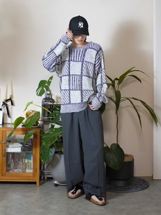 「BIRKENSTOCK(ビルケンシュトック)のBIRKENSTOCK (ビルケンシュトック) 別注 Ramses Big buckle ED/IE(サンダル)」を使った、kenさん(メンズ・173cm)の春コーディネート