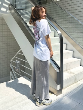 「NIKE(ナイキ)のアイテム(トップス)」を使った、いそまた あいさん(レディース・158cm)の春コーディネート