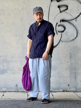 「NIKE(ナイキ)のアイテム(バッグ)」を使った、koppaさん(メンズ・169cm)の春コーディネート