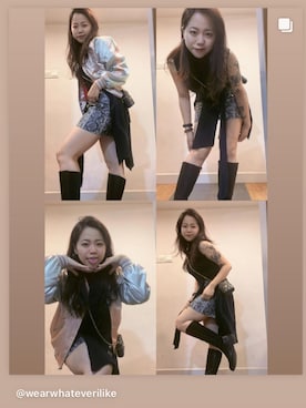 Venus T 🖤さん(レディース・158cm)の春コーディネート