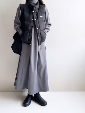 Ayumiさんの「【CORNERS by KR】指穴付きハイネックドッキングワンピース（CORNERS by KR | コーナーズバイケーアール）」を使ったコーディネート