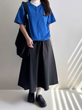 「NIKE(ナイキ)のアイテム(スニーカー)」を使った、Ayumiさん(レディース・158cm)の春コーディネート