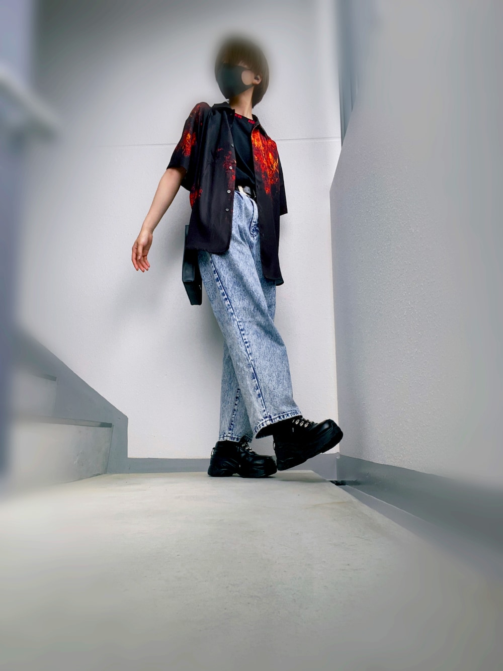 sumiさんの「extra quality heavy cotton nosleeve/エクストラクオリティーヘビーコットンノースリーブ（ADRER）」を使ったコーディネートの1枚目の写真