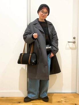 「PUMA(プーマ)のアイテム(ブーツ)」を使った、hara_styleさん(レディース・156cm)の冬コーディネート