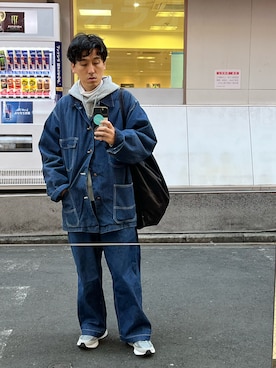 「NIKE(ナイキ)のアイテム(トップス)」を使った、DAさん(メンズ・170cm・40代)の秋コーディネート